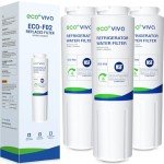Ecoviva UKF8001 Water Filter 4 Pack