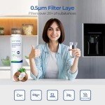 Ecoviva UKF8001 Water Filter 4 Pack