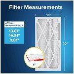 Filtrete 14x20x1 MERV 11 Air Filter, 6-Pack