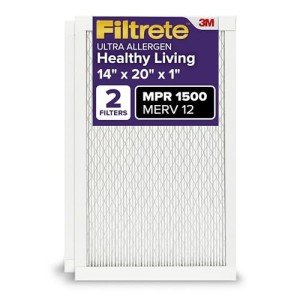 Filtrete 14x20x1 MERV 12 Air Filter 2-Pack