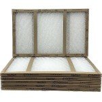 16x25x1 Glasfloss GDS Series Air Filters (Box of 6)