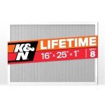 K&N 16x25x1 Washable MERV 8 Air Filter