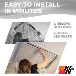 K&N 16x25x1 Washable MERV 8 Air Filter