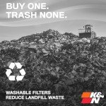 K&N 16x25x1 Washable MERV 8 Air Filter