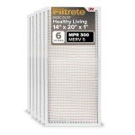 Filtrete 14x20x1 Pleated Air Filters - 6 Pack