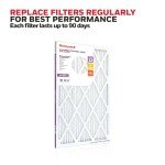 Honeywell MERV 12 Electrostatic HVAC Filters 4-Pack