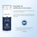 Glacier Fresh XWF Replacement Water Filter 2-Pack