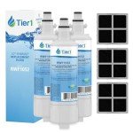 Tier1 Refrigerator Water & Air Filter 3-Pack