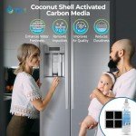 Tier1 Refrigerator Water & Air Filter 3-Pack