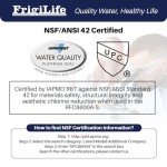 FrigiLife Refrigerator Water Filter 2-Pack