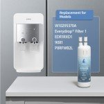 HMASAV W10295370A Water Filter Replacement 4-Pack