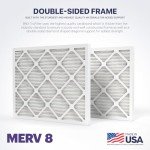 BNX TruFilter 24x30x1 MERV 8 Air Filters (4-Pack)
