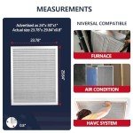 Demiwise MERV 8 Washable 24x30x1 Air Filter