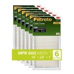 Filtrete DR23 6-Pack Air Filters, 14"x24"x1