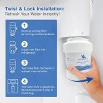 Hydro X Refrigerator Water Filter Replacement, 2 Pack