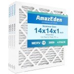 AmazEden 14x14 AC Furnace Air Filter 4-Pack