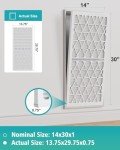 AEROVIVO 14x30 Air Filter MERV 8, 6 Pack