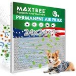 MAXTBEE Reusable 24x24 Air Filter MERV 8