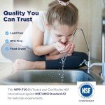 5 Micron 10"x2.5" String Wound Water Filter - 6 Pack