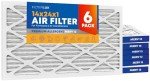 FilterLux 14x24x1 MERV 13 Pleated Air Filters (6-Pack)