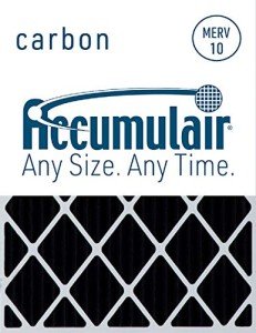 Accumulair Carbon Odor-Removing Air Filter 14x24x1