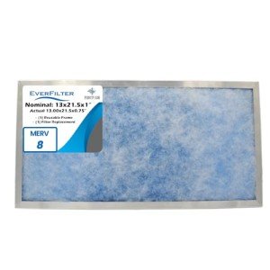 EverFilter MERV 8 Reusable Air Filter, 12.88x21.5 Inches