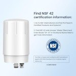 Glacier Fresh Faucet Filter Replacement (2-Pack)