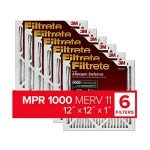 Filtrete Micro Allergen Air Filter 6-Pack 12x12x1