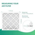 12x12x1 MERV 8 Air Filter 4-Pack
