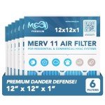 12x12x1 MERV 11 Air Filter 6-Pack