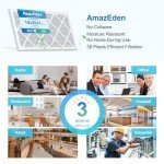AmazEden 10x20x1 Pleated Air Filter 4-Pack