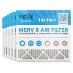 14x14x1 MERV 8 Air Filters (4-Pack)