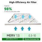 Chenzhit 20x20 Pleated Air Filters, MERV 13