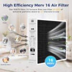 MERV 16 Air Filter 20x25x5 for Lennox