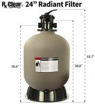 24" Sand Filter System for In-Ground Pools