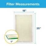 Filtrete 18x25x1 Pleated Air Filters, MERV 8