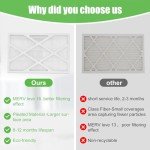 MERV 16 Carbon Clean Air Filters (16"x26"x5")