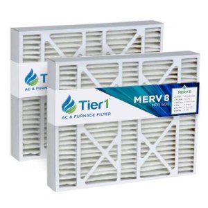 Tier1 MERV 8 Pleated Air Filters - 2 Pack