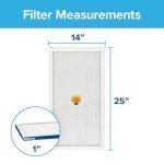 Filtrete 14x25x1 Smart Air Filter, 2-Pack