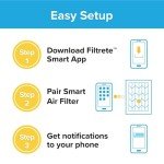 Filtrete 14x25x1 Smart Air Filter, 2-Pack