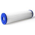 10x2.5 Pleated Poly Water Filter Cartridges - 25 Pack