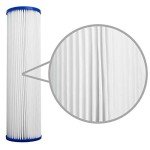 10x2.5 Pleated Poly Water Filter Cartridges - 25 Pack