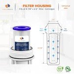 Aquaboon 1 Micron Whole House Water Filters - 6-Pack