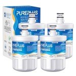PUREPLUS LG LT500P Refrigerator Water Filter 4-Pack