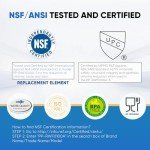 PUREPLUS LG LT500P Refrigerator Water Filter 4-Pack