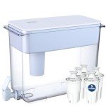 30-Cup Water Filter Pitcher with 5 Filters