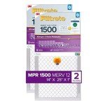 Filtrete Smart Air Filter 1500 MPR, 2 Pack