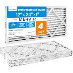 LotFancy MERV13 Pleated Air Filters 4 Pack