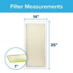 Filtrete 14x25x1 AC Air Filter 6-Pack
