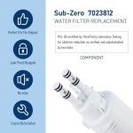 PERCOLA 7023812 Water Filter for Sub-zero (2 Pack)